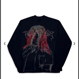 Revenge X Trippie redd lightning long sleeve black shirt size large